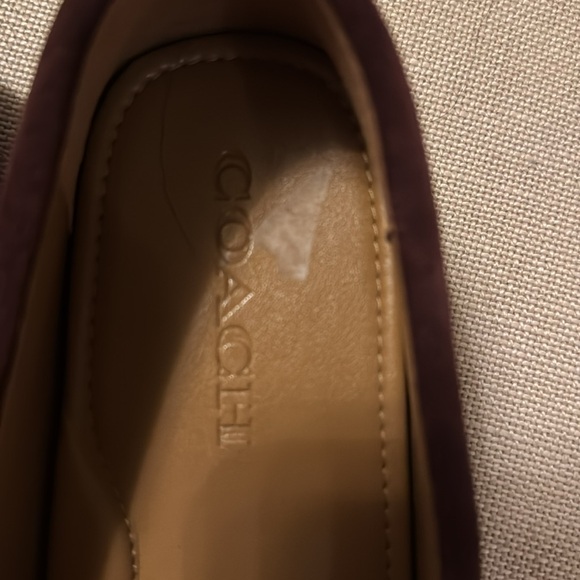 Coach suede rubber soled shoe - Picture 3 of 8